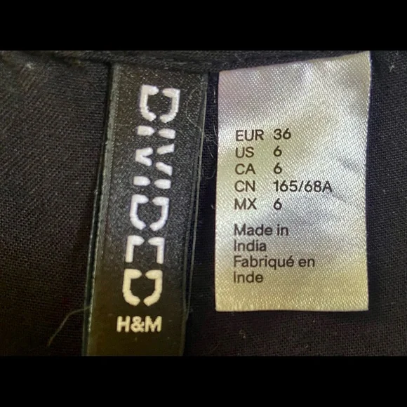 H&M Black Romper w/Pockets - Picture 6 of 8